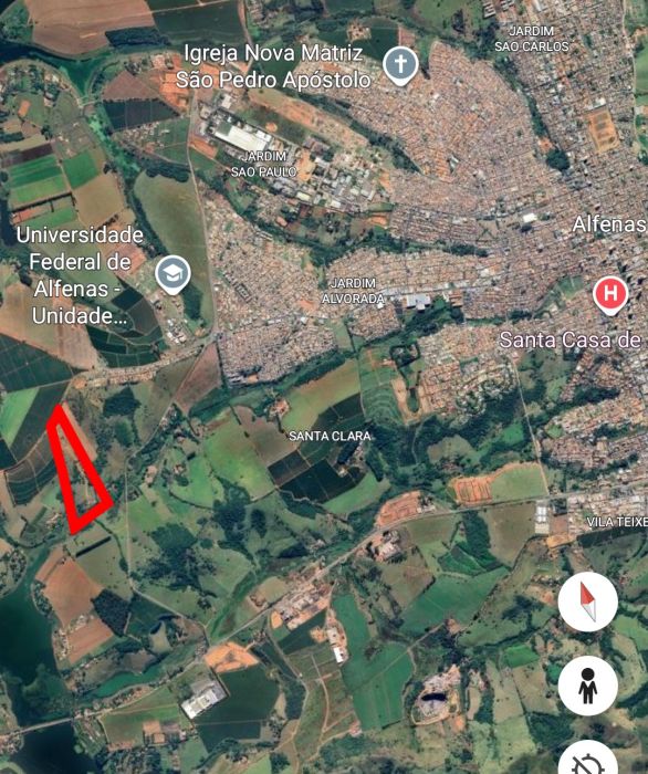 Área - Venda - Área Rural de Alfenas - Alfenas - MG